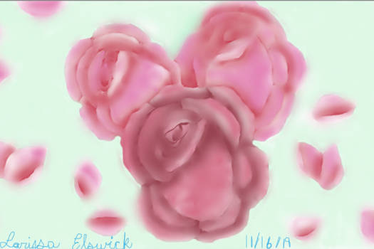 Roses-Digital Art Practice