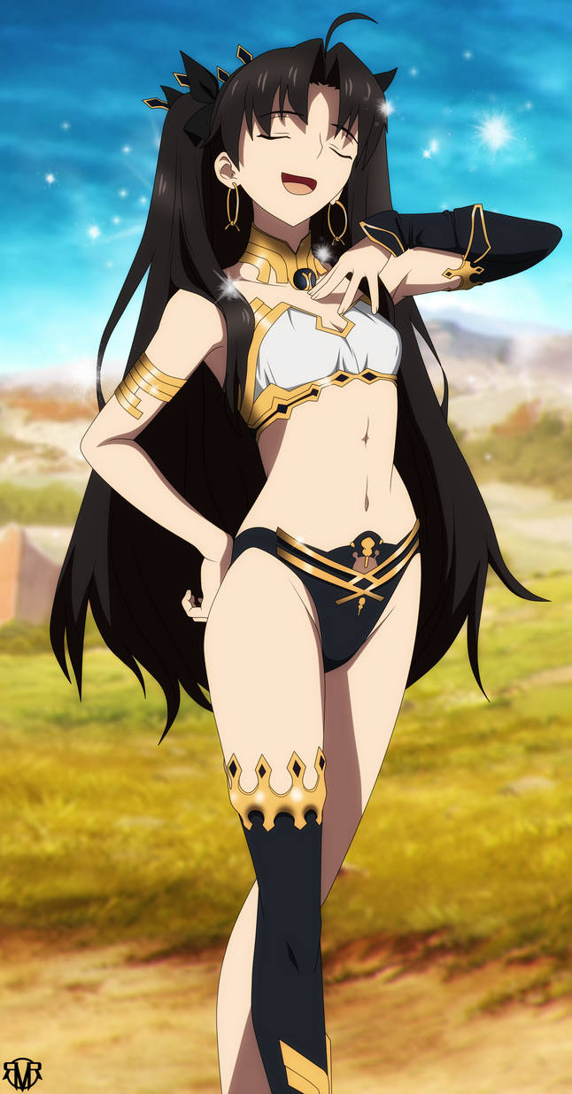 Anime Federa Decorativa Fate/Grand Order Ishtar Anime Federa Decorativa Fate/Grand Order Ishtar