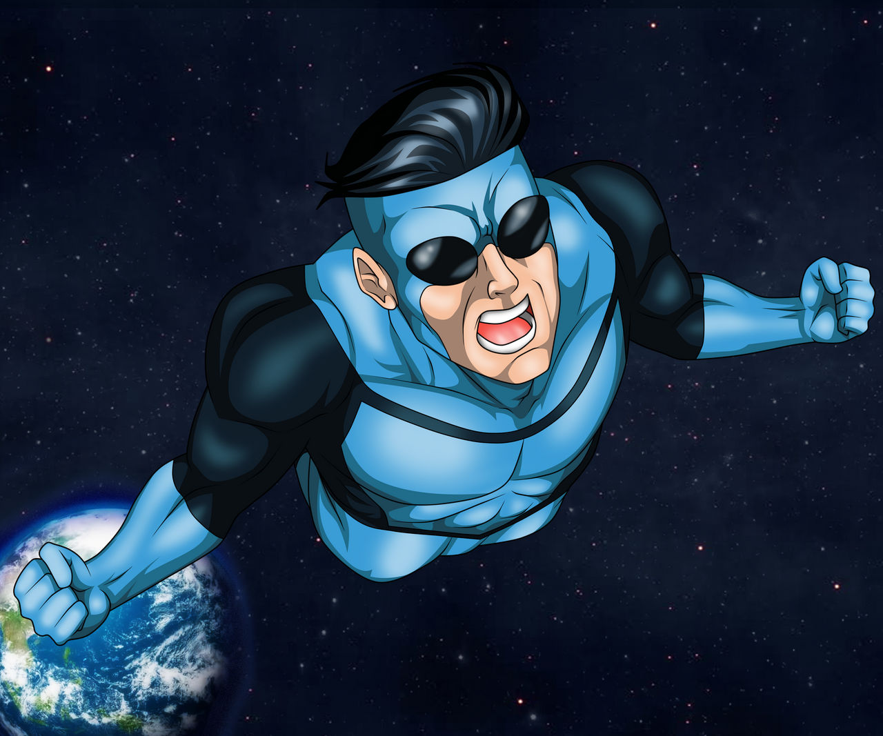 Mark Grayson INVINCIBLE (New Suit) by RMRLR2020 on DeviantArt