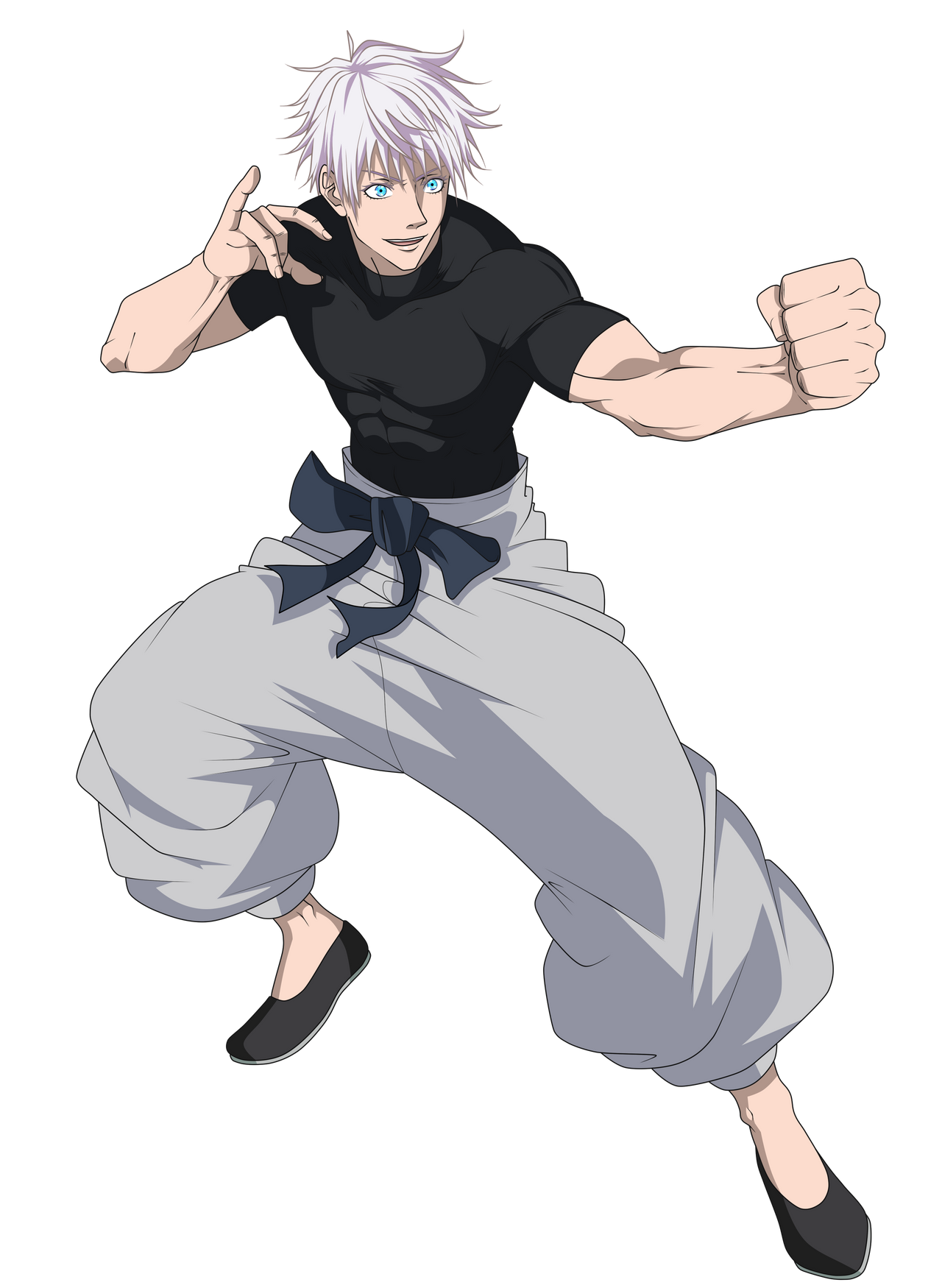 Satoru Gojo Jujutsu Kaisen by RMRLR2020 on DeviantArt