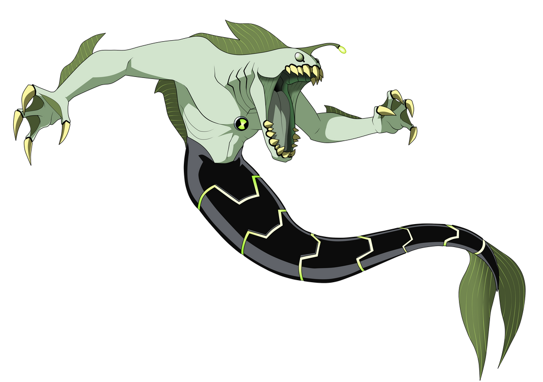 Ben 10 - Ripjaws (Acuatico) by RMRLR2020 on DeviantArt
