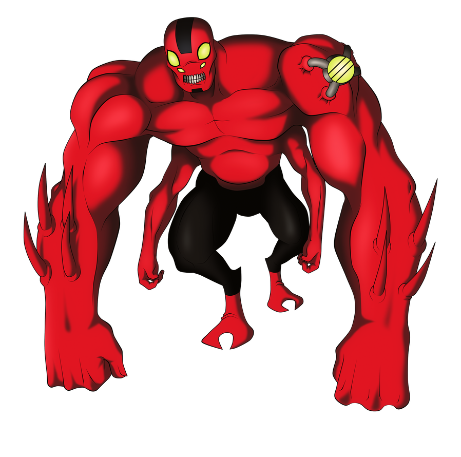 Ben 10 - Four Arms (Cuatro Brazos) - Carnitrix by RMRLR2020 on DeviantArt