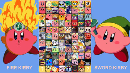 Kirby Right Back At Ya Fighters: Character Roster by GreninjaBoy23 on  DeviantArt