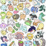 Sinnoh Pokemon Stickers