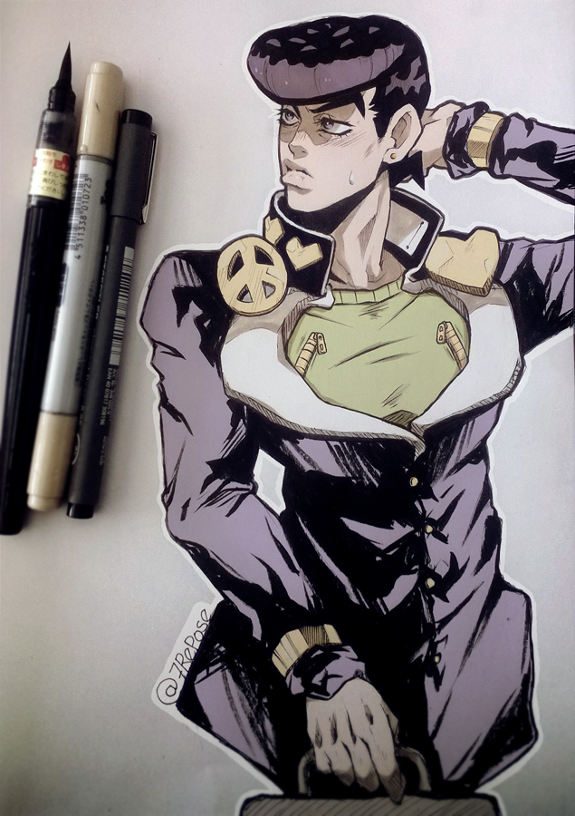 JJBA - Pouty Boy (Traditional)