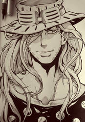 JJBA - Gyro Zeppeli (Traditional)