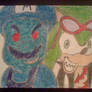 Shadow Mario and Scourge