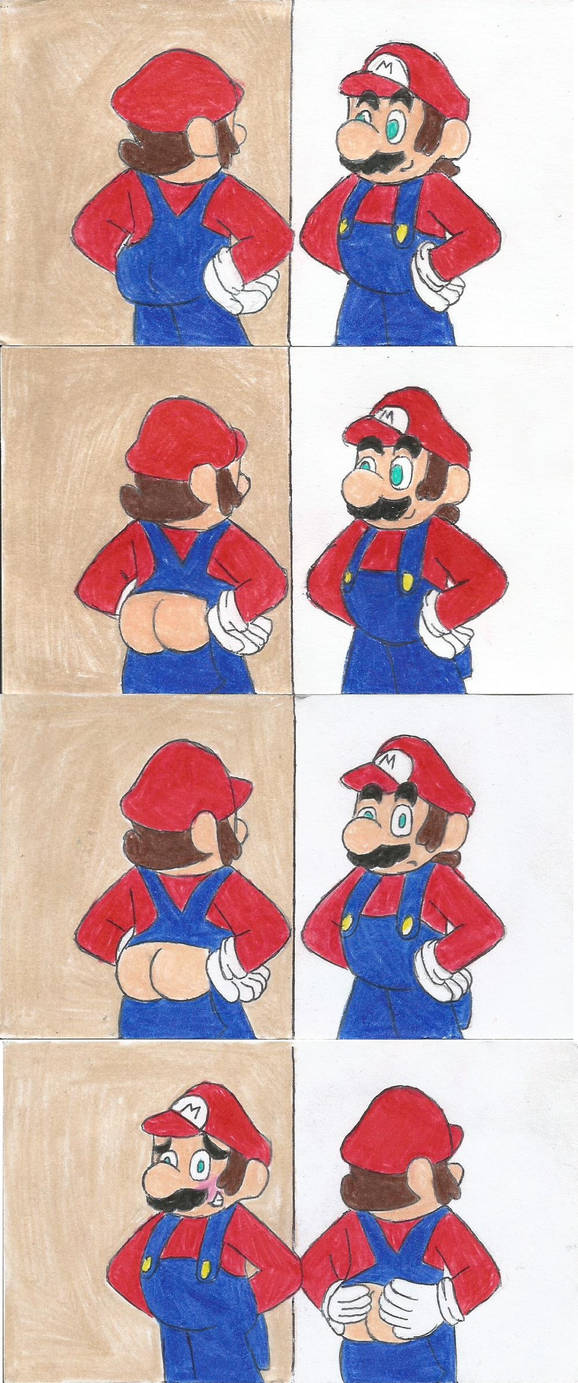 Mario's awkward Morning by BubbliciousAirheads on DeviantArt