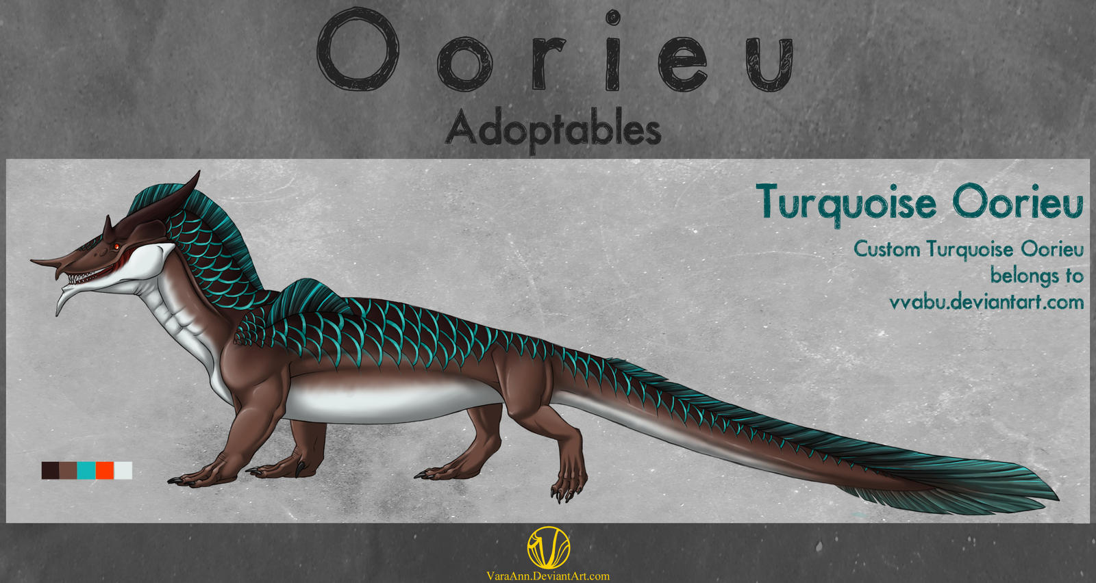 Turquoise Oorieu