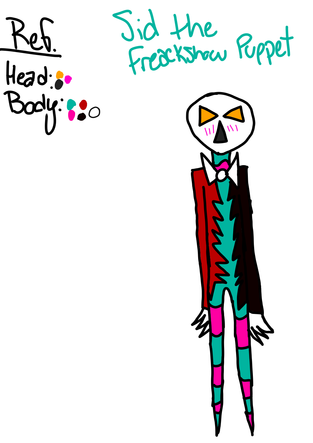 FNAF OC: Sid the FreakShow Puppet