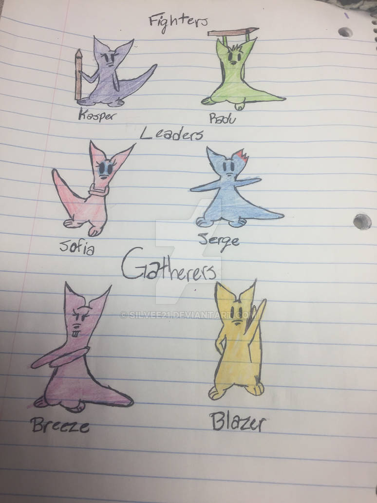 Pack Roles by silvee21 on DeviantArt