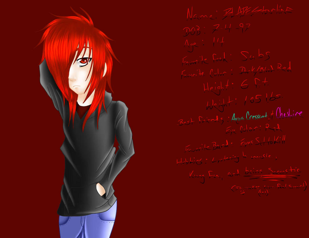 blade Character Sheet by BloodyBlade123 on DeviantArt
