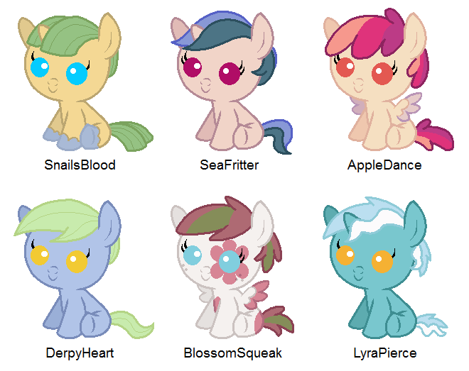 MLP Crack Shipping Adoptables (Set 8, CLOSED)