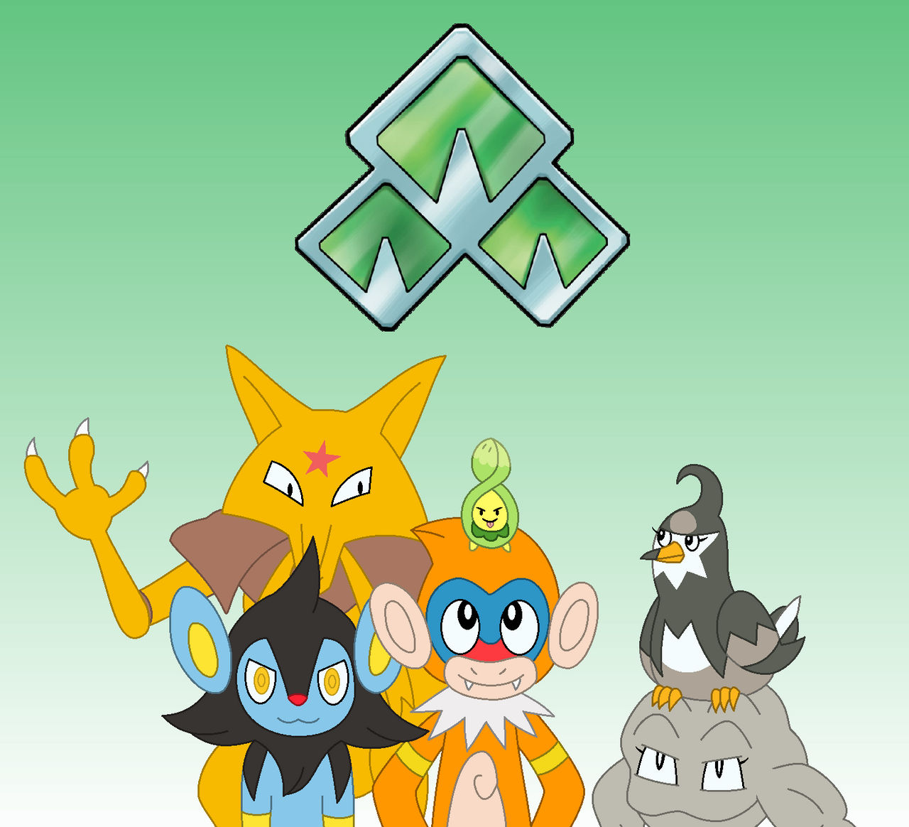 Brilliant Diamond Nuzlocke: Eterna Gym by Miss-Barker on DeviantArt