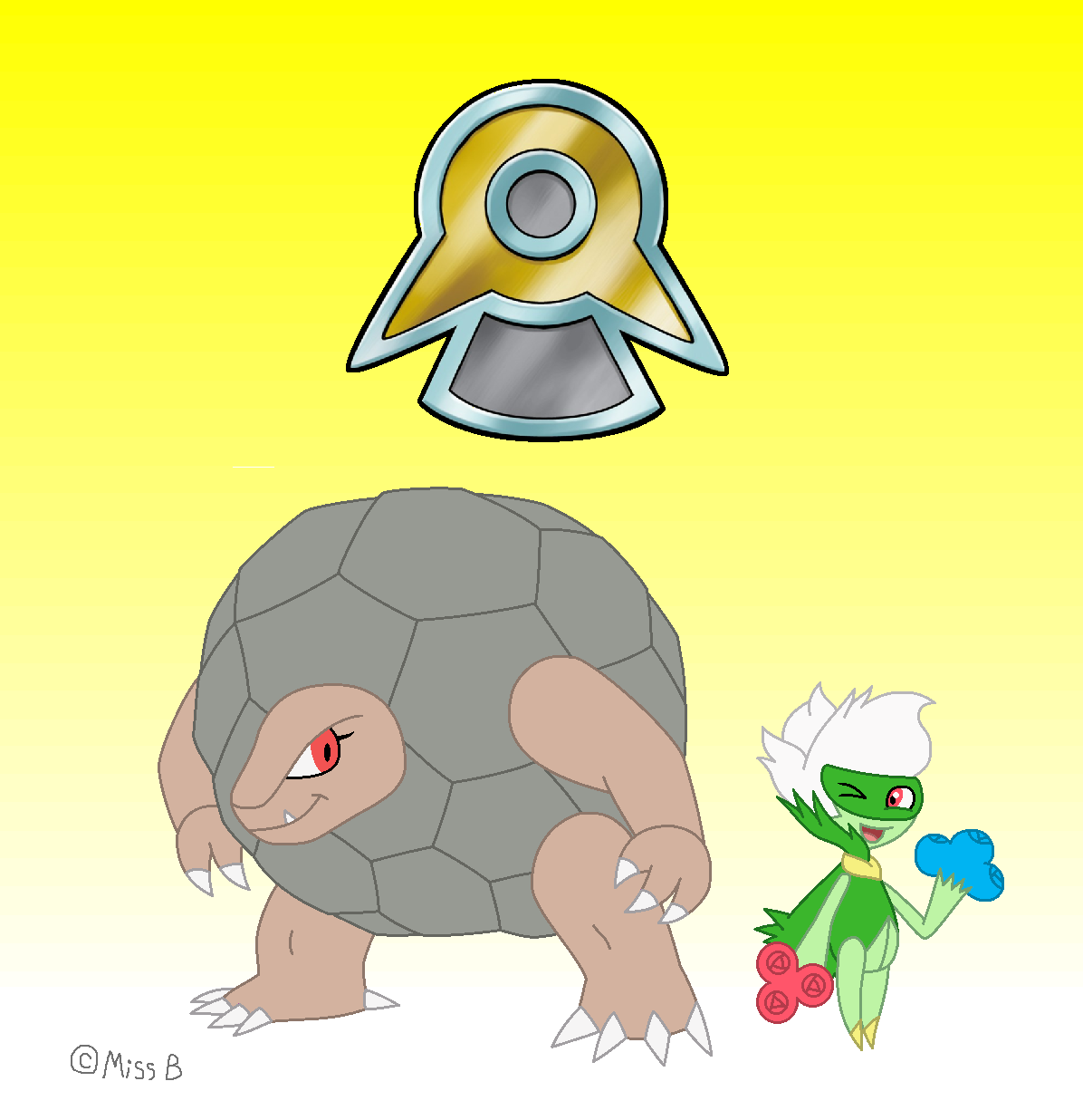 Brilliant Diamond Nuzlocke: Sunyshore Gym And More by Miss-Barker