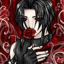 -red rose-kurai-