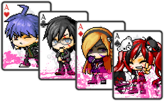 Four Dangan Ronpa Aces