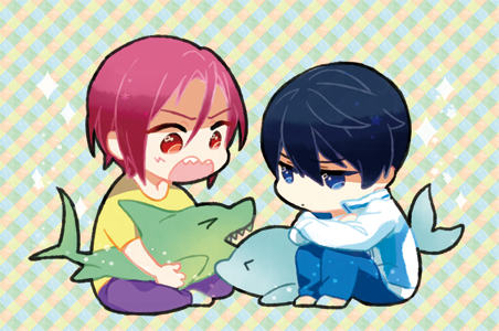 Free! : Haruka Rin by booombom on DeviantArt Free! : Haruka Rin by booombom on DeviantArt