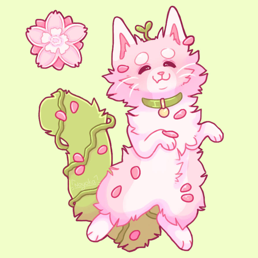 spring kitty! by noyoka-neko on DeviantArt