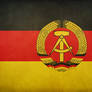 East German Grunge Flag