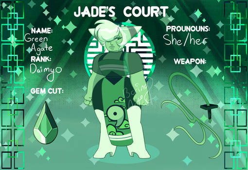 Green Agate Jade Application