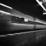 Leaving train