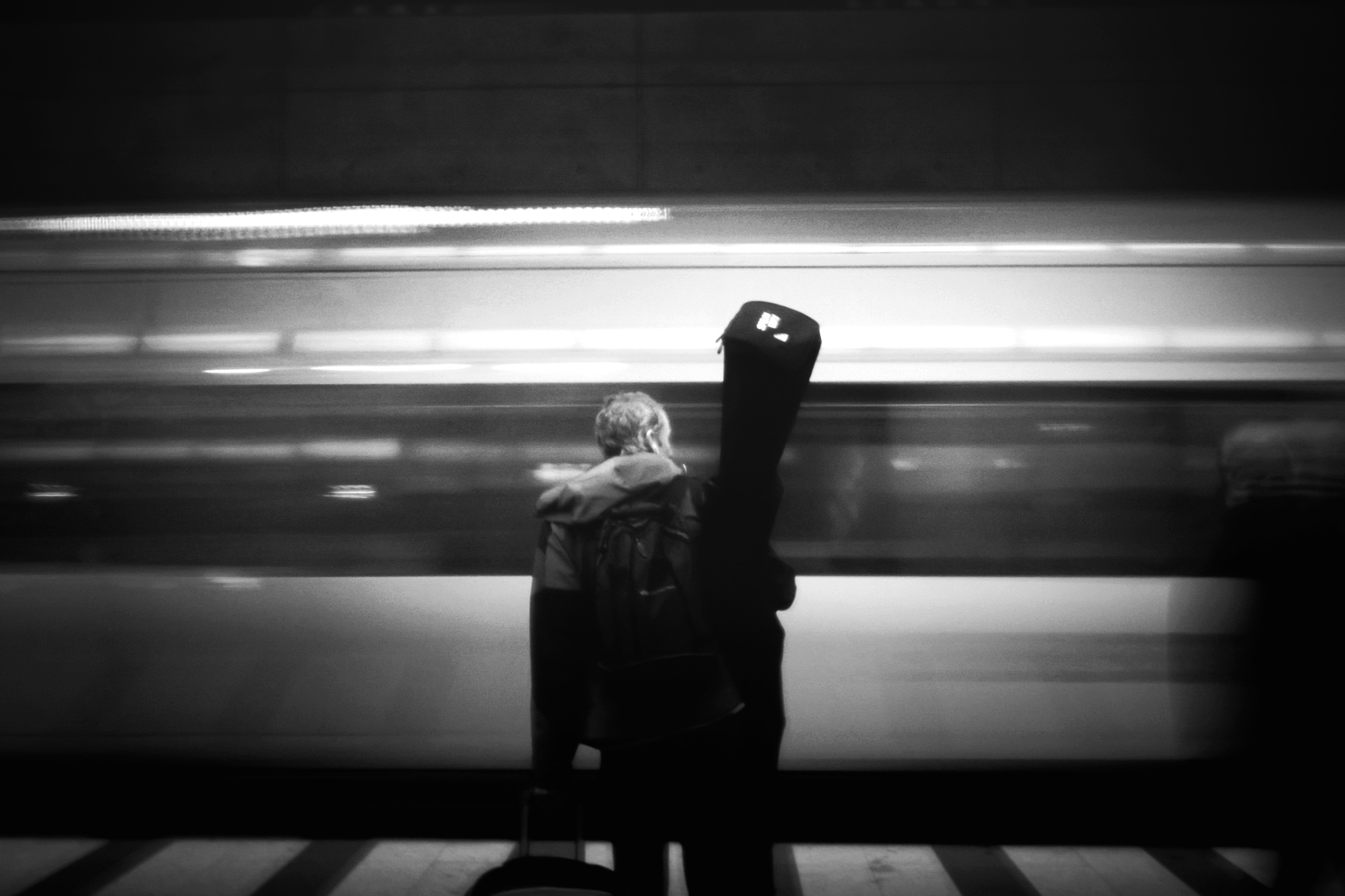 Incoming train