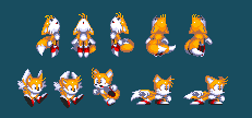 Sonic 3 Unlocked: Tails' extra sprites