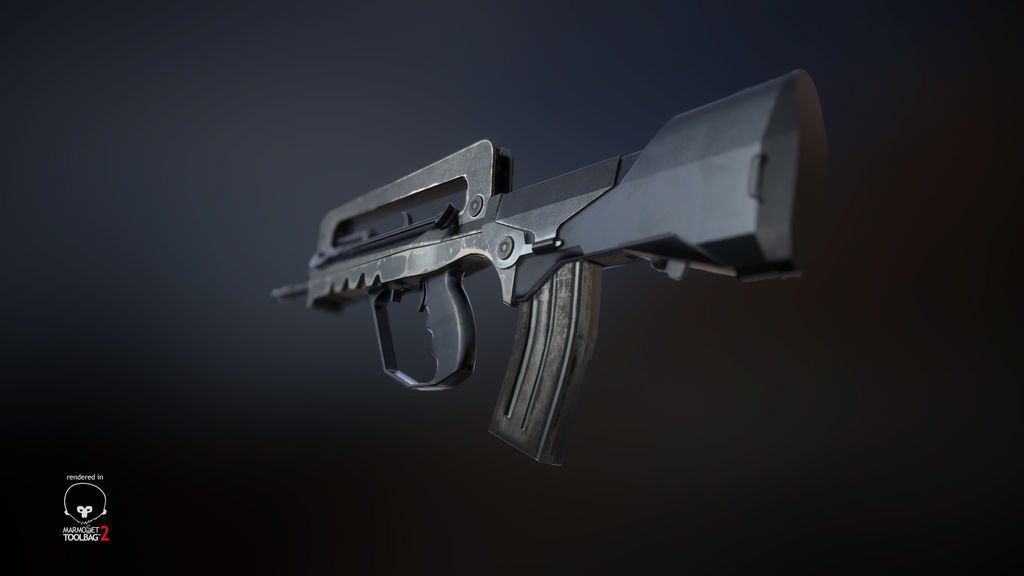 FAMAS - RENDER by TheStoKer on DeviantArt