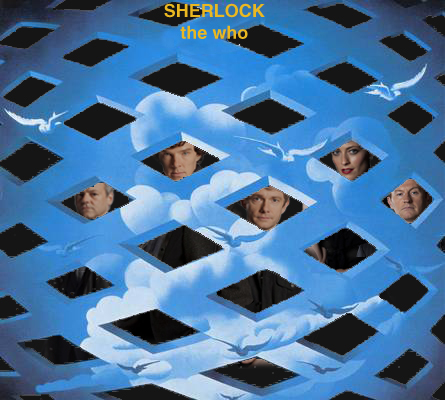 Sherlock a rock opera The Front Cover