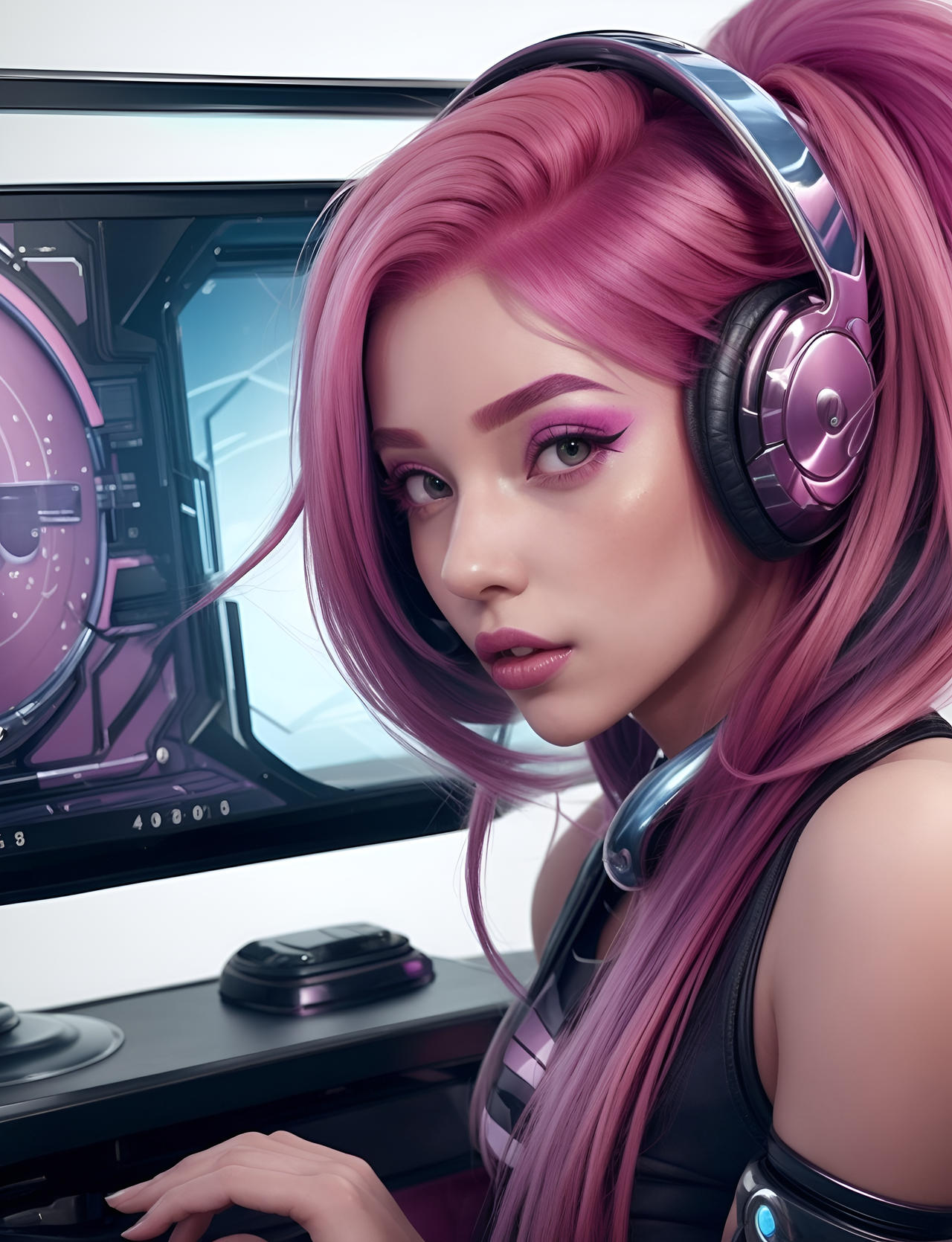 Blockstream Female Female Streamer (28) by GrimReaper510 on DeviantArt