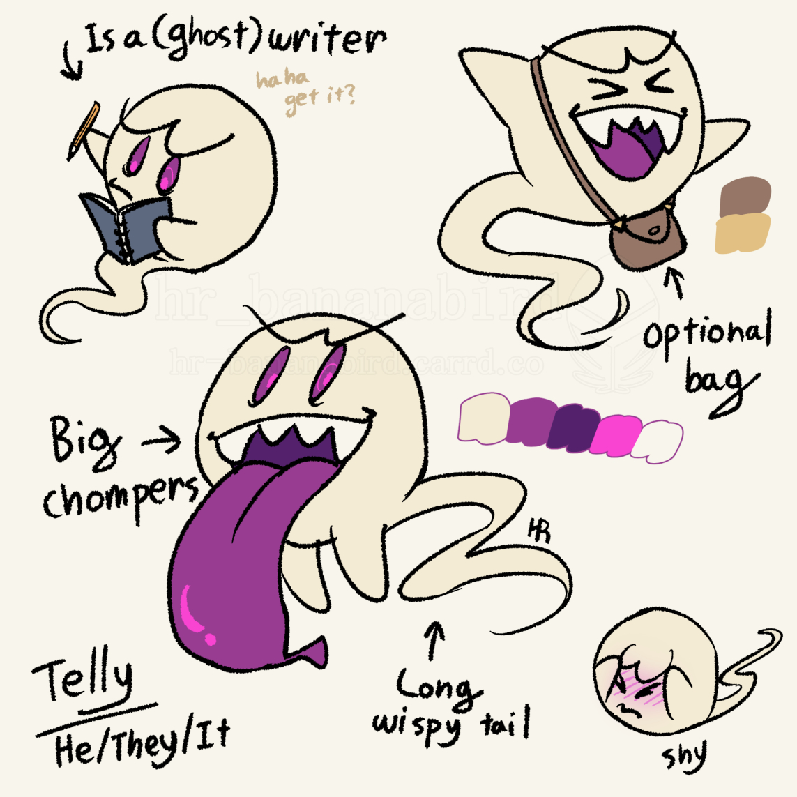 Telly Reference by hr-bananabird on DeviantArt