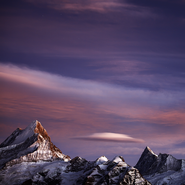 UFO over shreckHorn