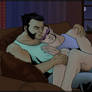 Astonishing X-Men Cuddle.