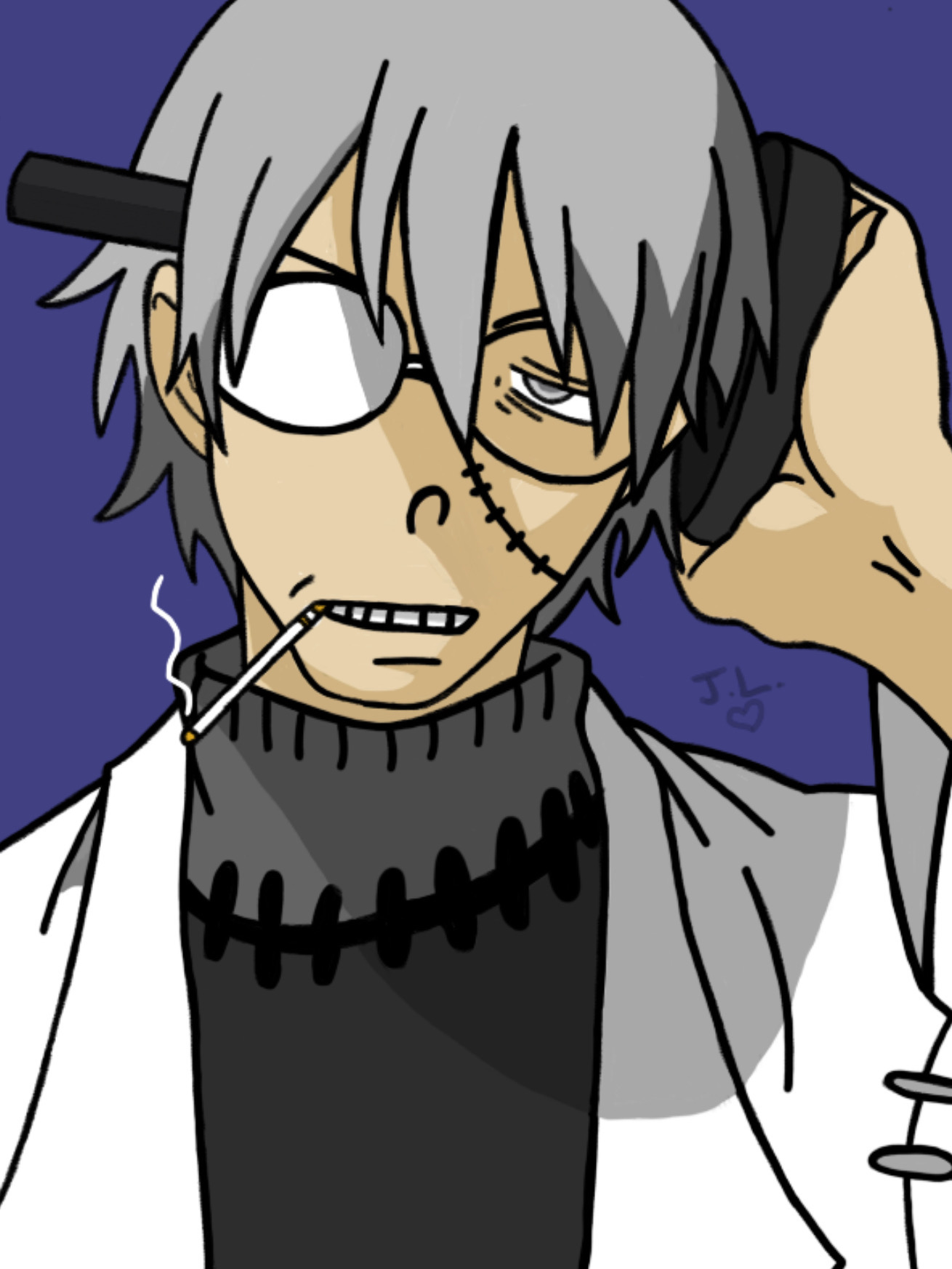 Professor Stein ( Soul Eater Anime ) by jessmarixo on DeviantArt