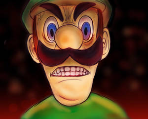 Luigi's Death Stare.