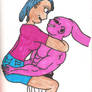 Sasha n Super Buu in color