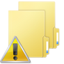 Folder Alert Icon