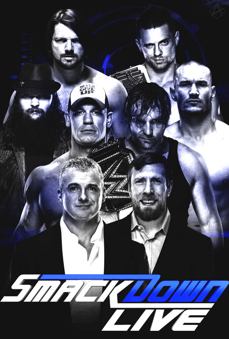 WWE SmackDown Live 2016 Poster by Aaaalif on DeviantArt