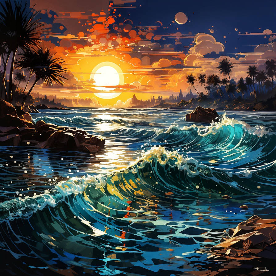 Deviantart Ocean Background Ocean Waves by SilentEmotionn on DeviantArt