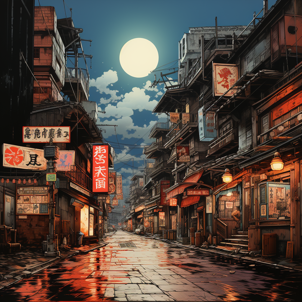 Anime Village by SilentEmotionn on DeviantArt