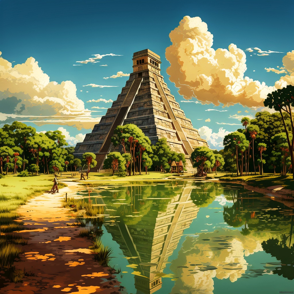 Aztec Temple by SilentEmotionn on DeviantArt
