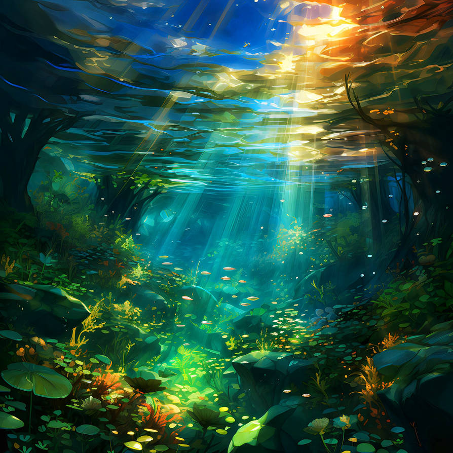 Simple background - underwater by JuneReito on DeviantArt