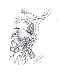 Dove Tattoo Design