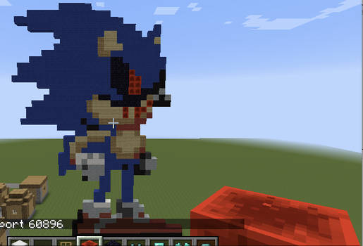 Sonic.exe In Minecraft