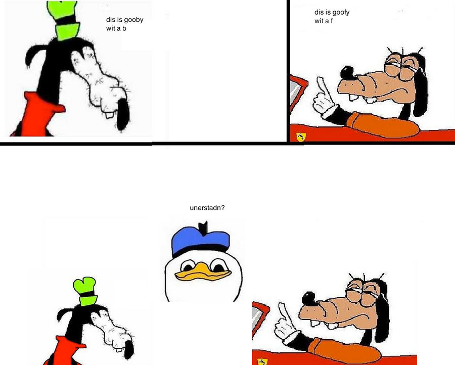 Gooby vs. Goofy by SwagKirbyArt on DeviantArt