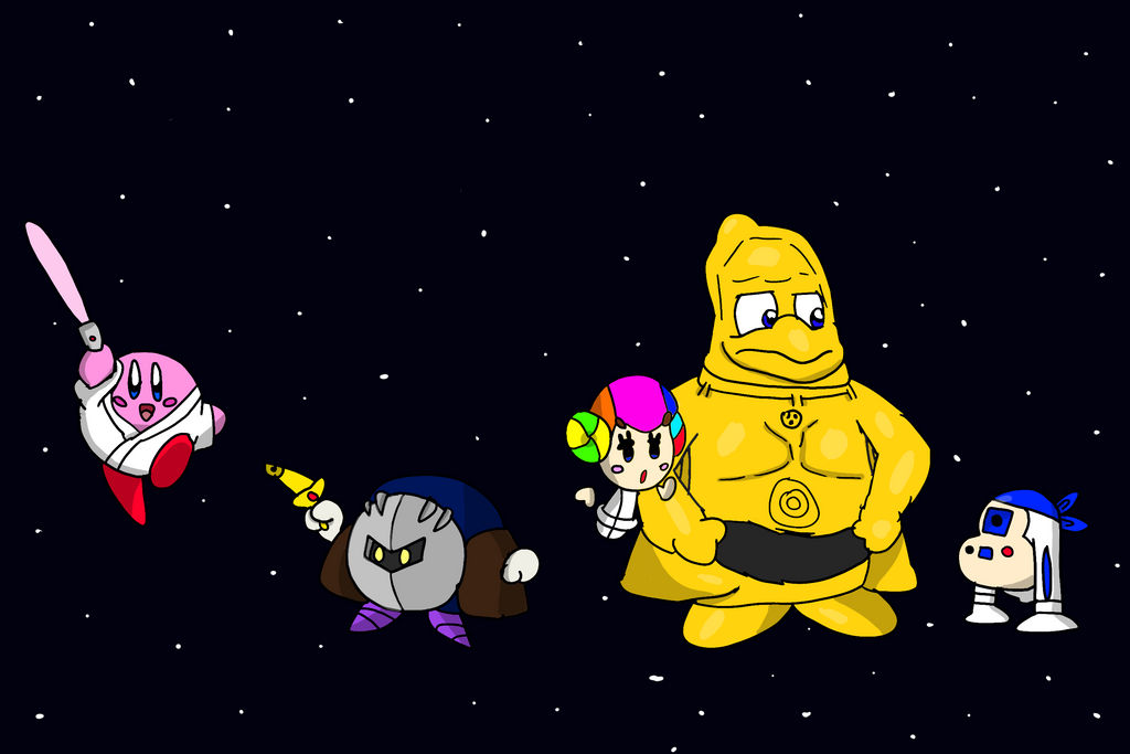 Kirby of the Star Wars