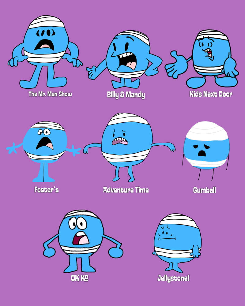 Mr. Bump style swaps by SwagKirbyArt on DeviantArt