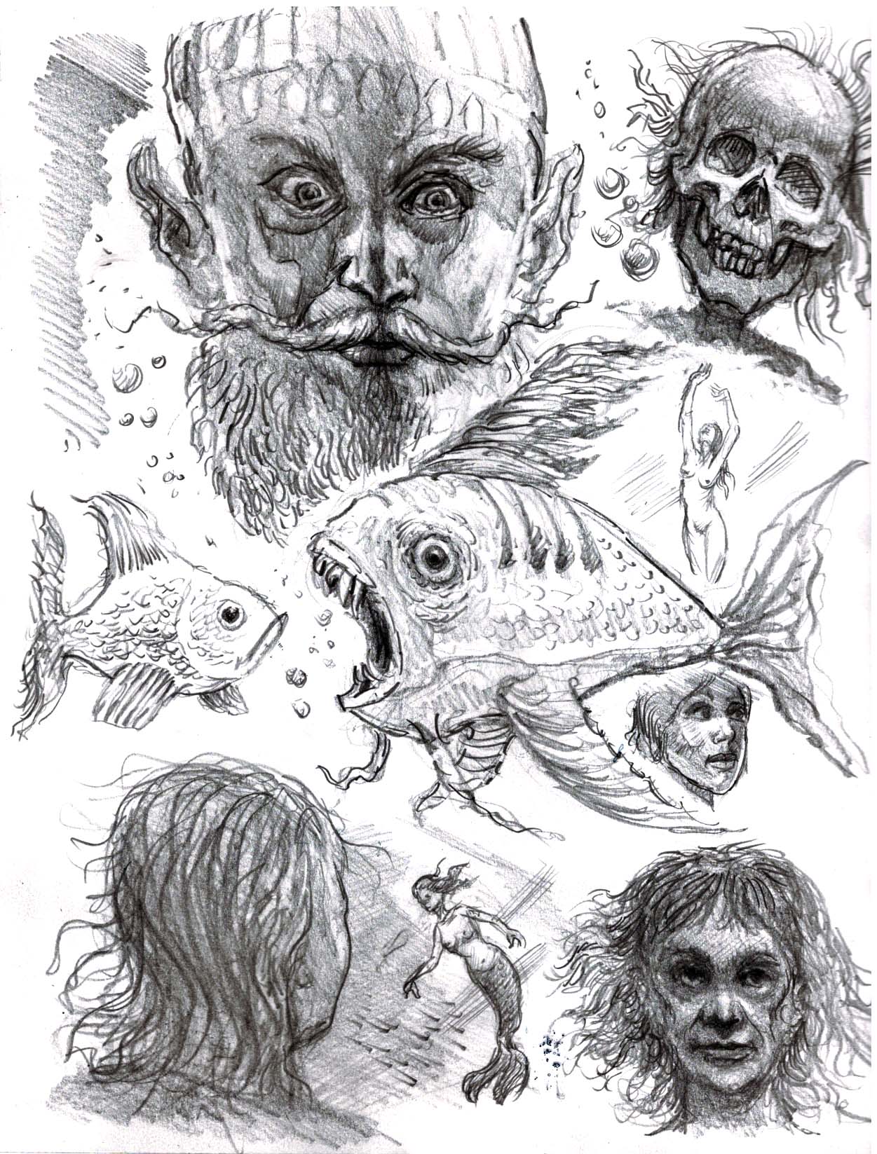 Fish People by ScotDouglasCampbell on DeviantArt