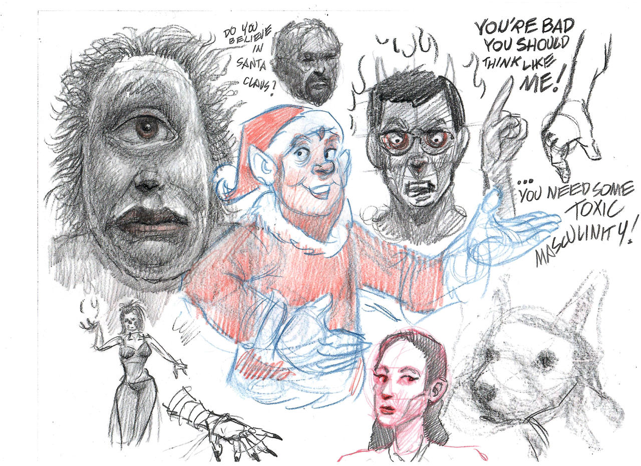 Random Crap Drawing Sketch12 weird crap by ScotDouglasCampbell on DeviantArt